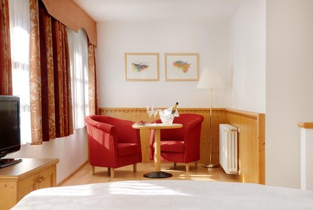Komfortable Zimmer und Suiten